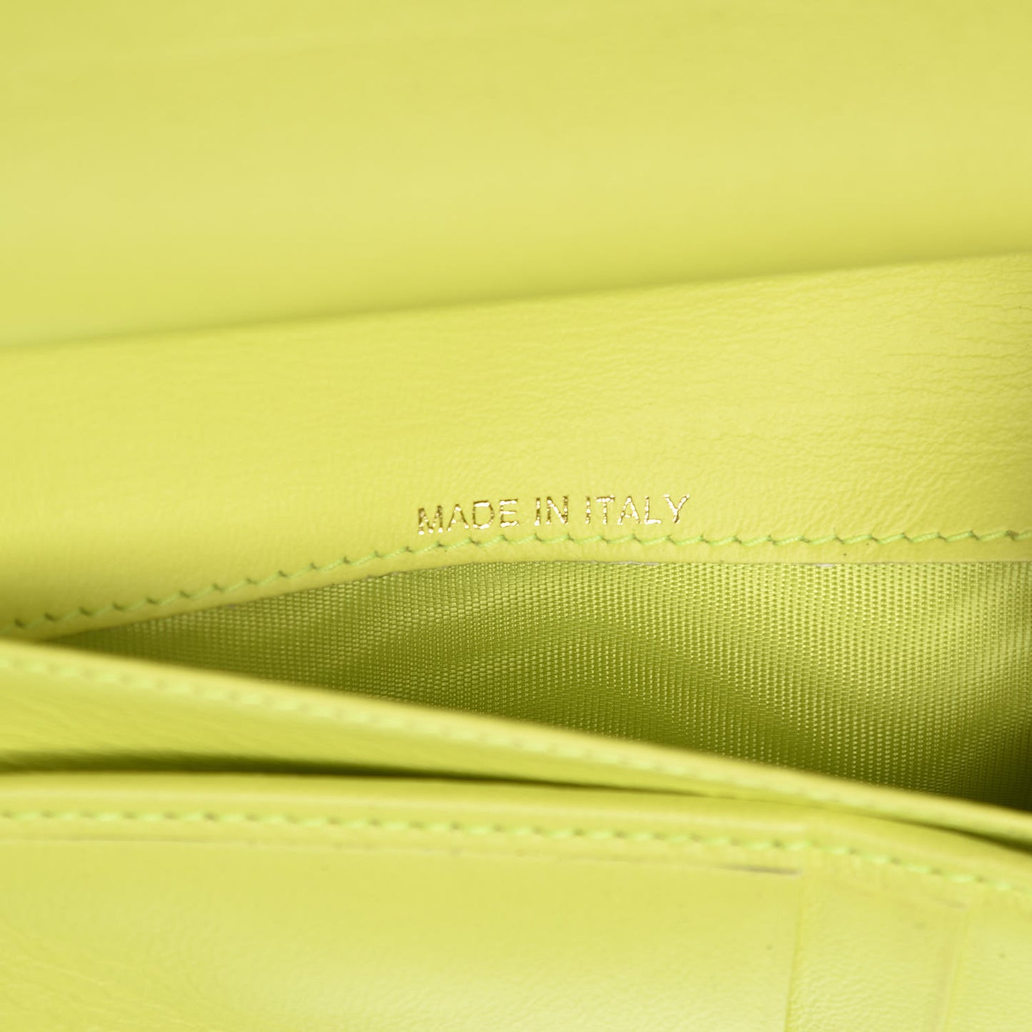 Nappa Canvas Camouflage Rockstud Continental Wallet Yellow