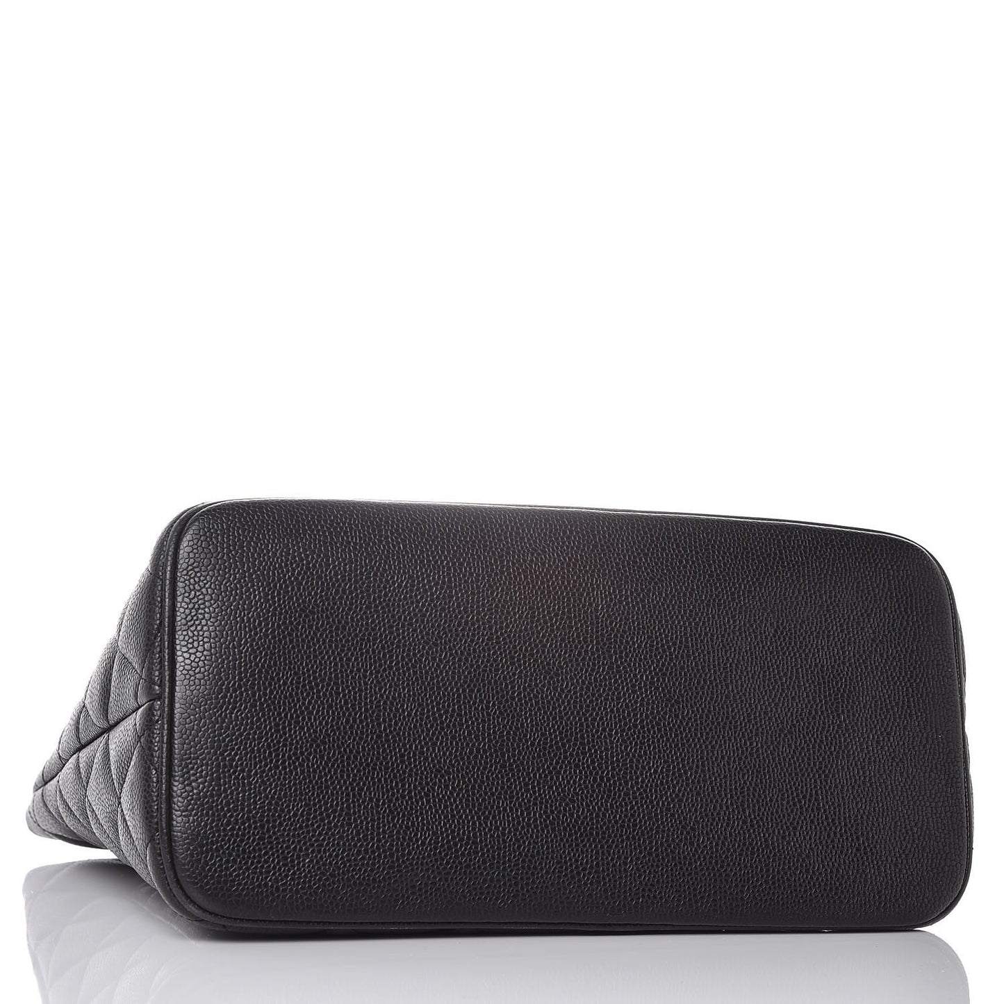 Caviar Quilted Medallion Tote Black