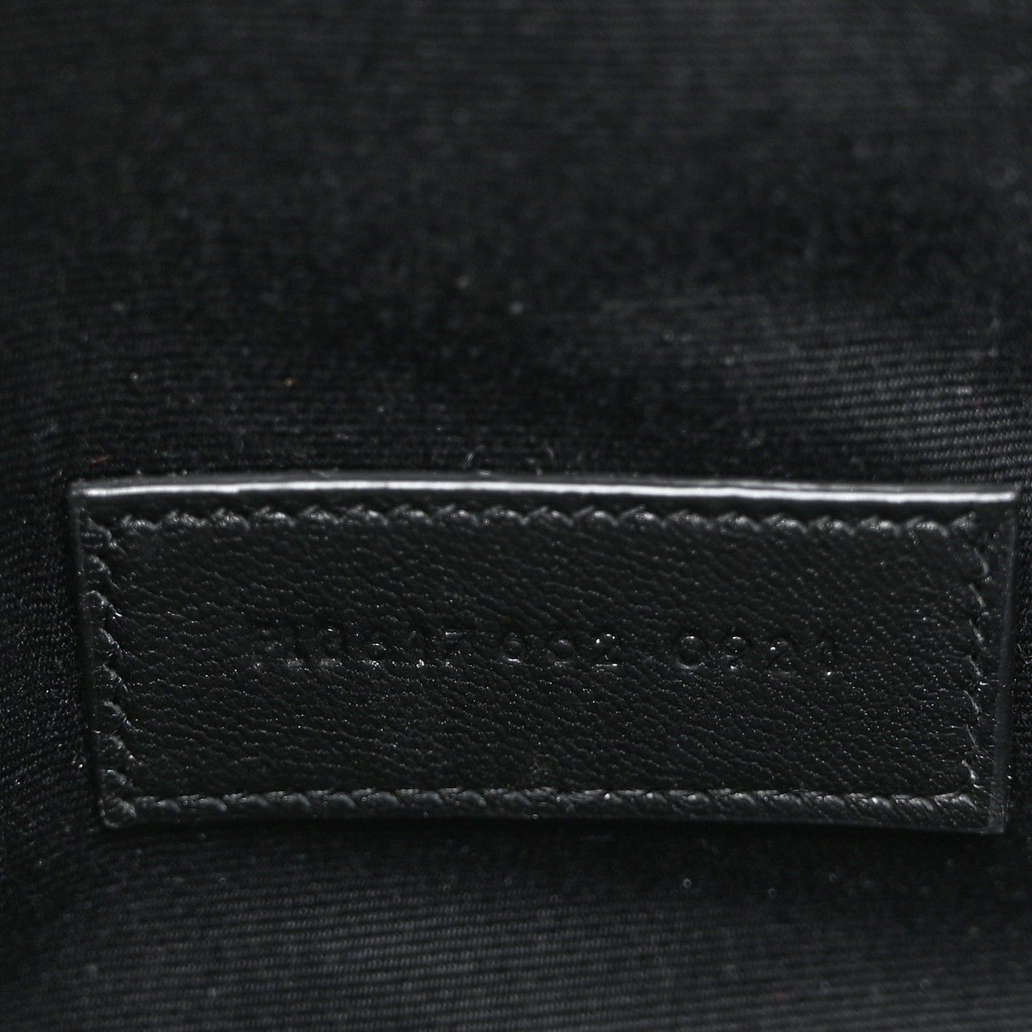 Grain De Poudre Matelasse Chevron Monogram Envelope Clutch Dark Beige