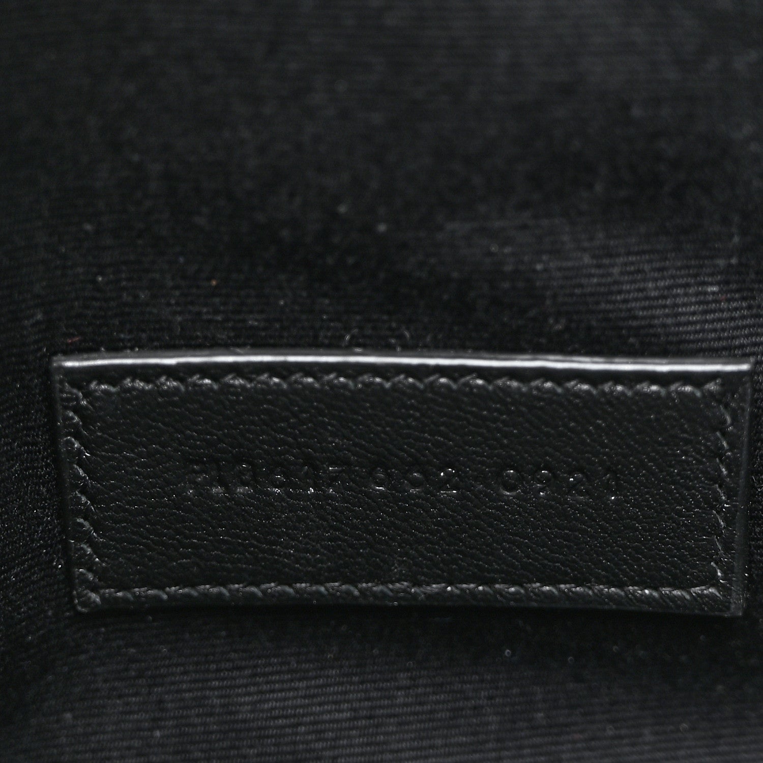 Saint Laurent Grain De Poudre Matelasse Chevron Monogram Envelope Clutch Dark Beige 7 of 8