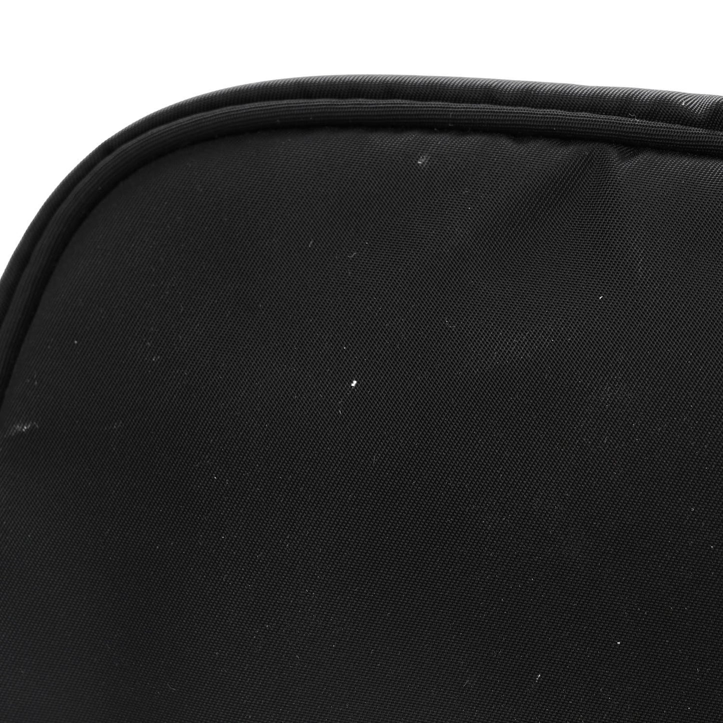 Saffiano Tessuto Nylon Mini Bucket Crossbody Bag Black