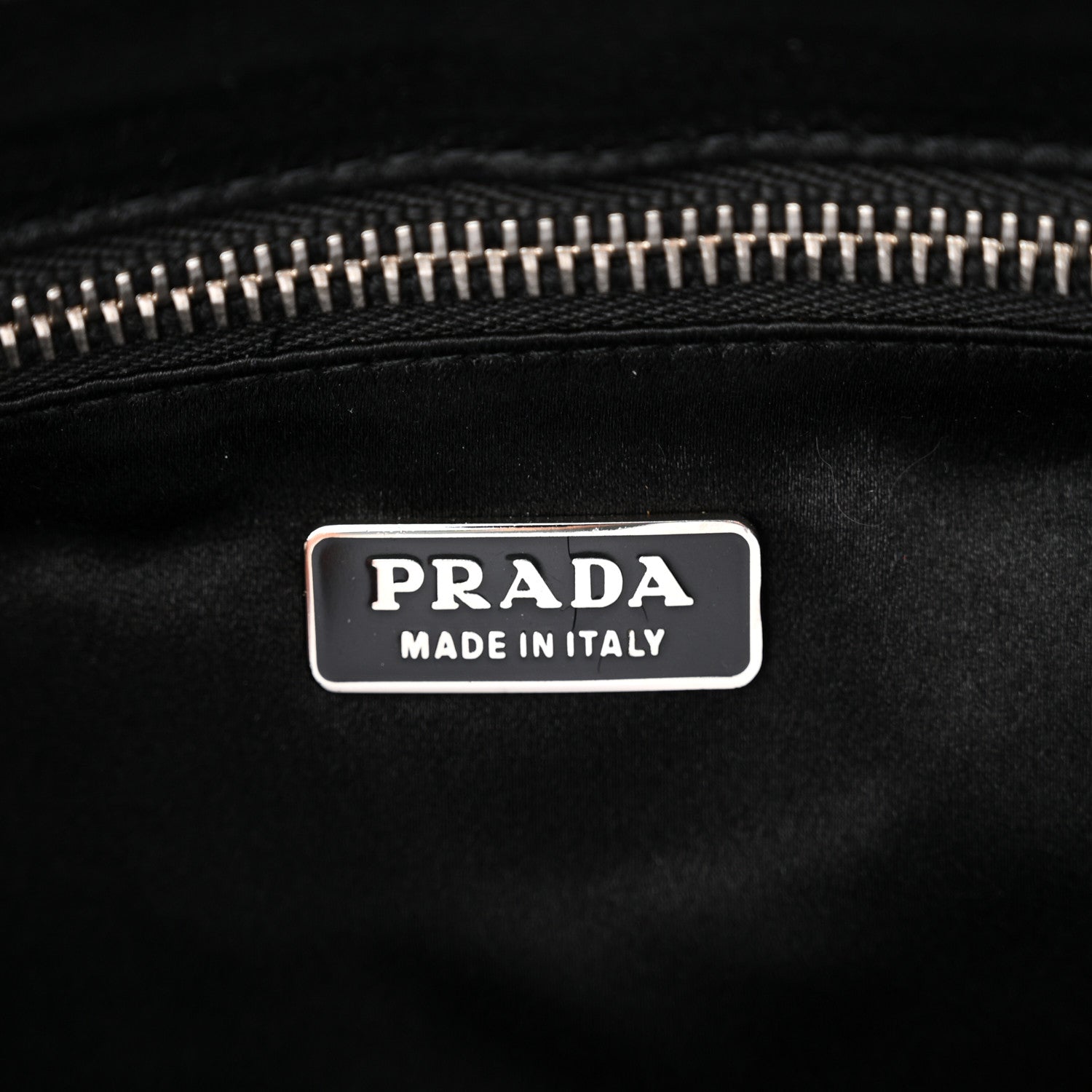 Prada Vitello Daino Swing Flap Shoulder Bag Black 6 of 13