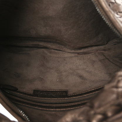 Bottega Veneta Metallic Nappa Intrecciato Medium Veneta Hobo Copper 5 of 8