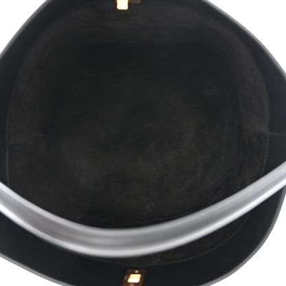 Celine Smooth Calfskin Bucket 16 Bag Black 6 of 11