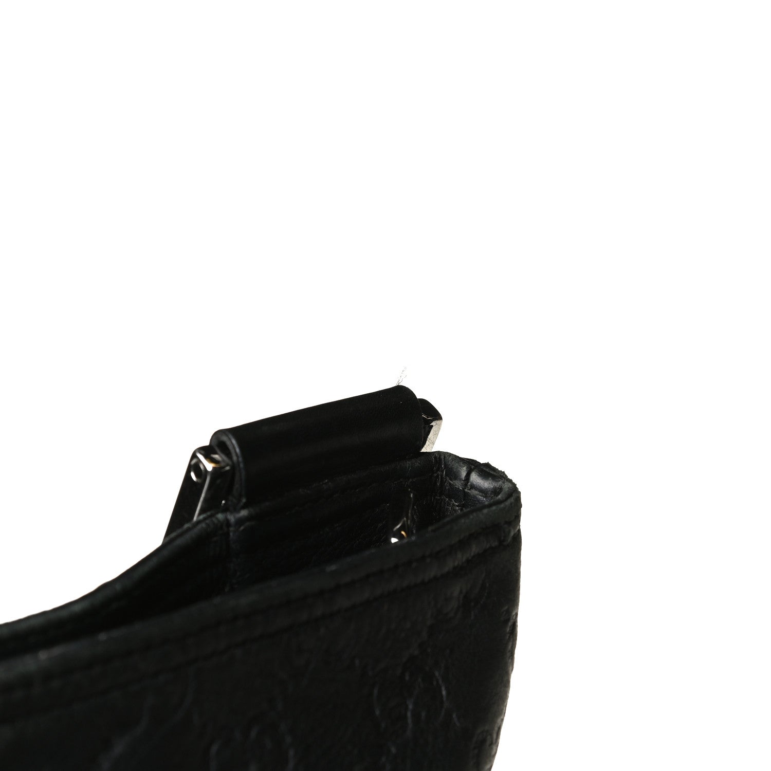 Gucci Guccissima Nylon Messenger Bag Black 12 of 16