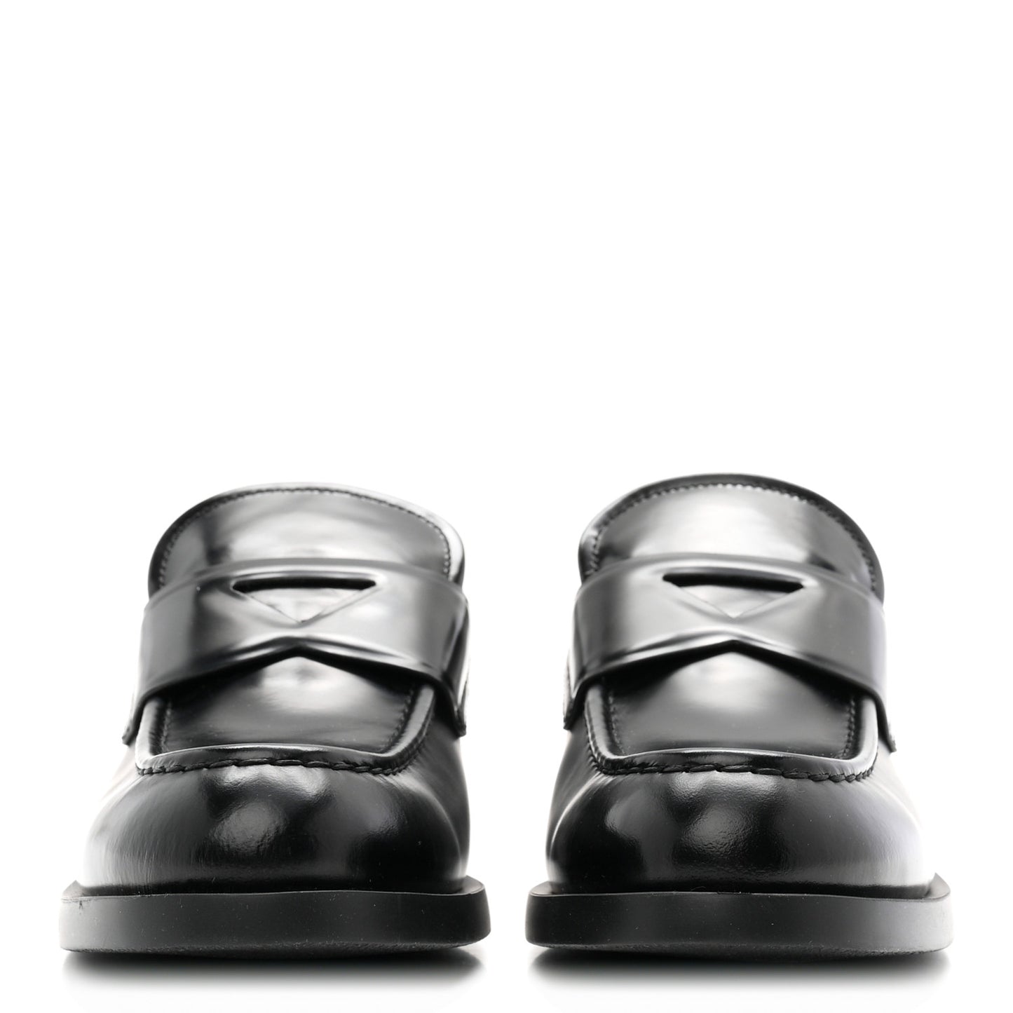 Spazzolato Loafers 38.5 Black
