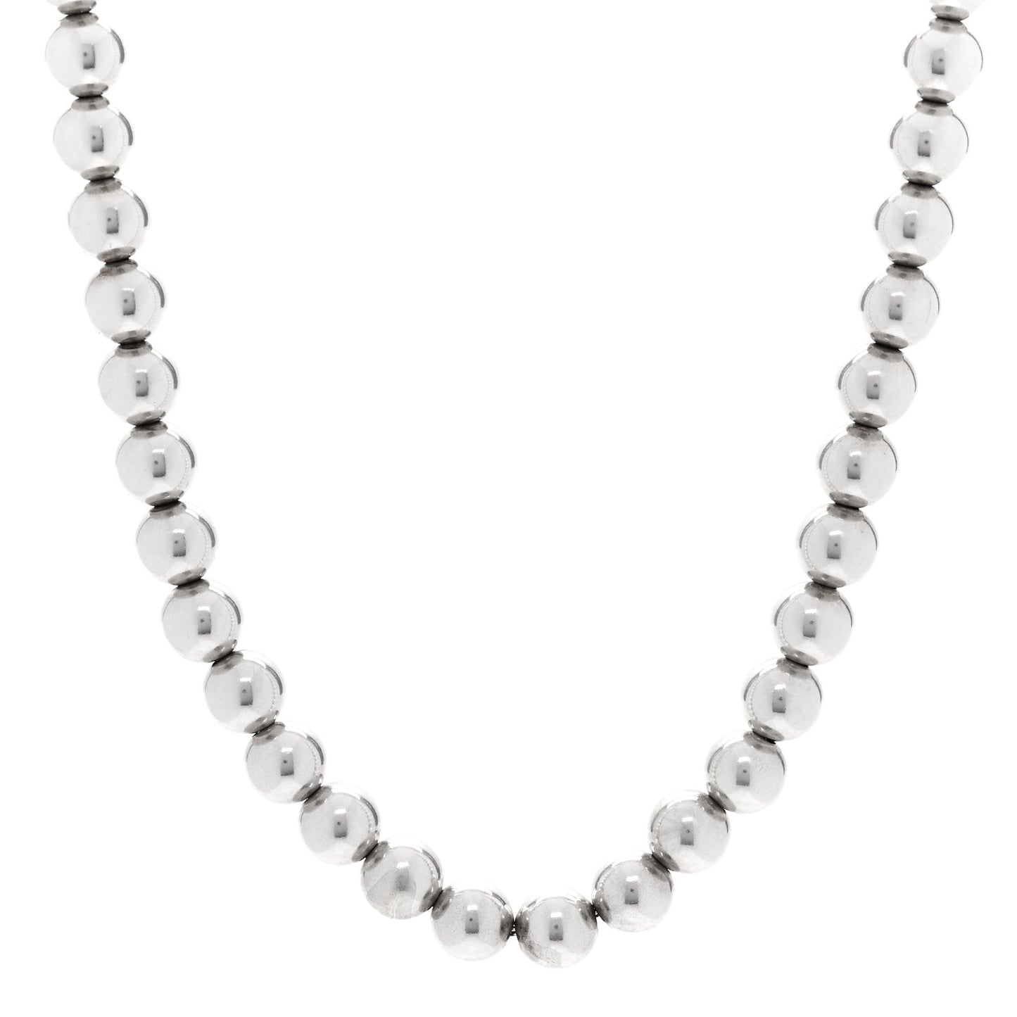 Sterling Silver 10mm Hardwear Ball Necklace