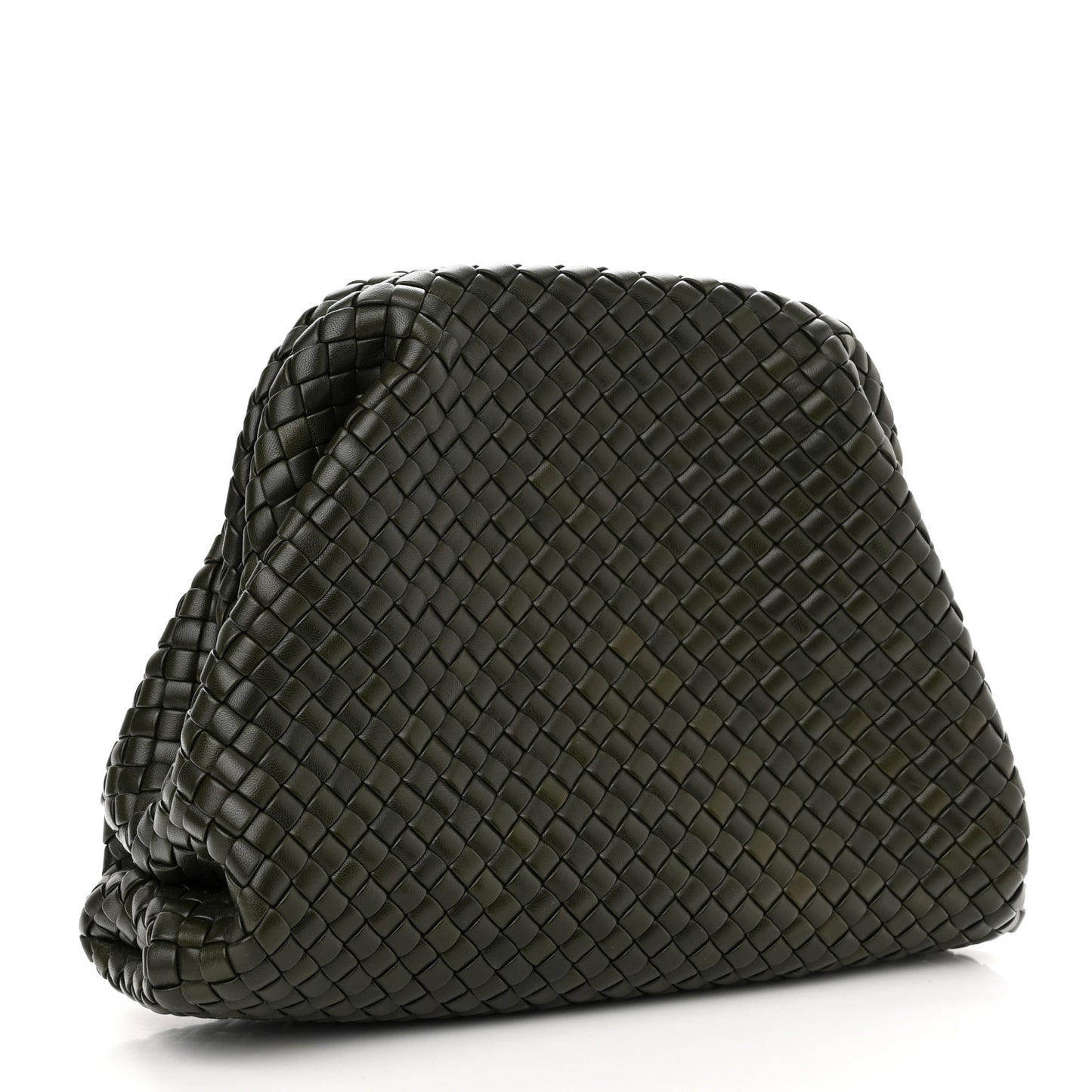 Nappa Intrecciato Padded Clutch Camping