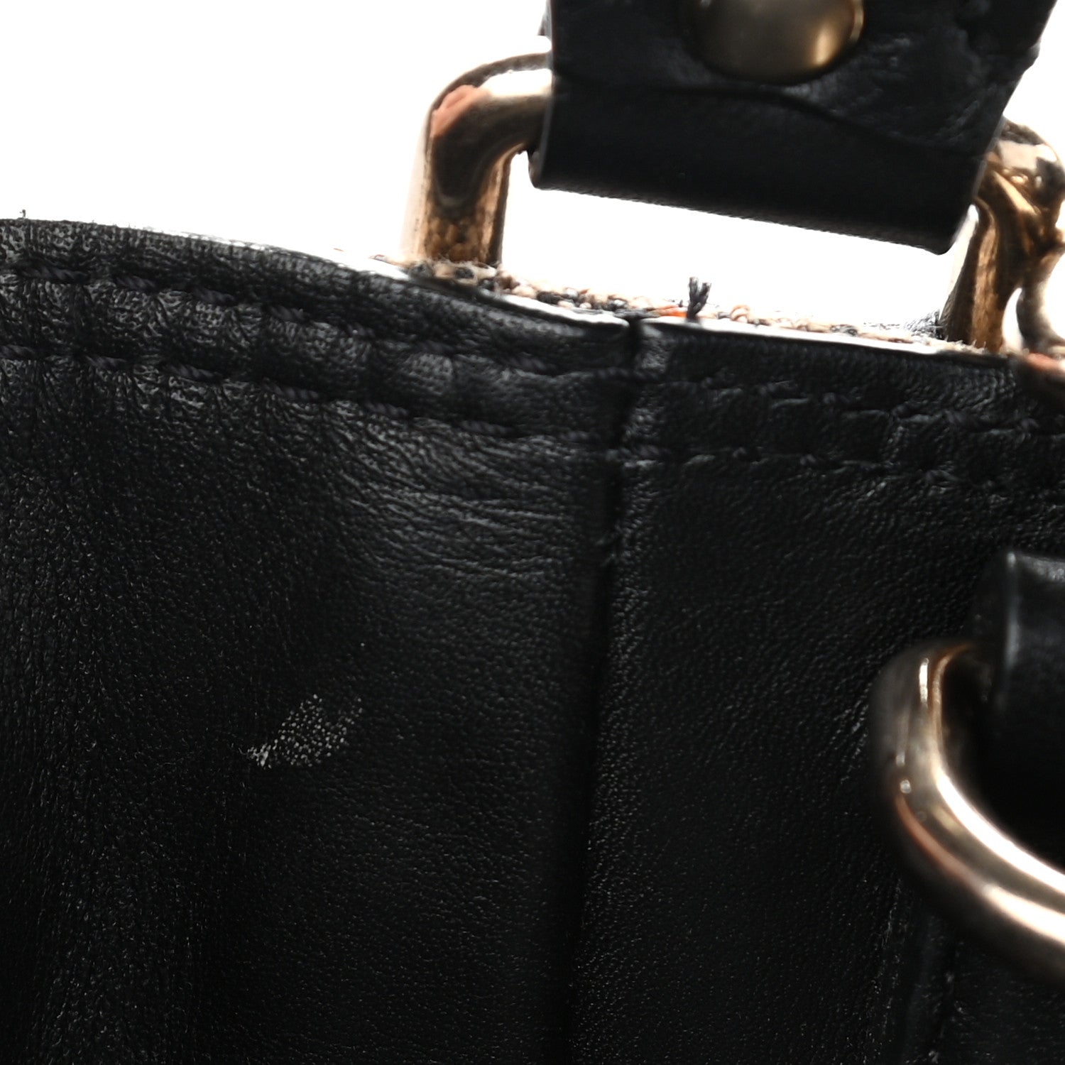Burberry Canvas Mega Check Medium Ashby Hobo Saddle Black 14 of 19
