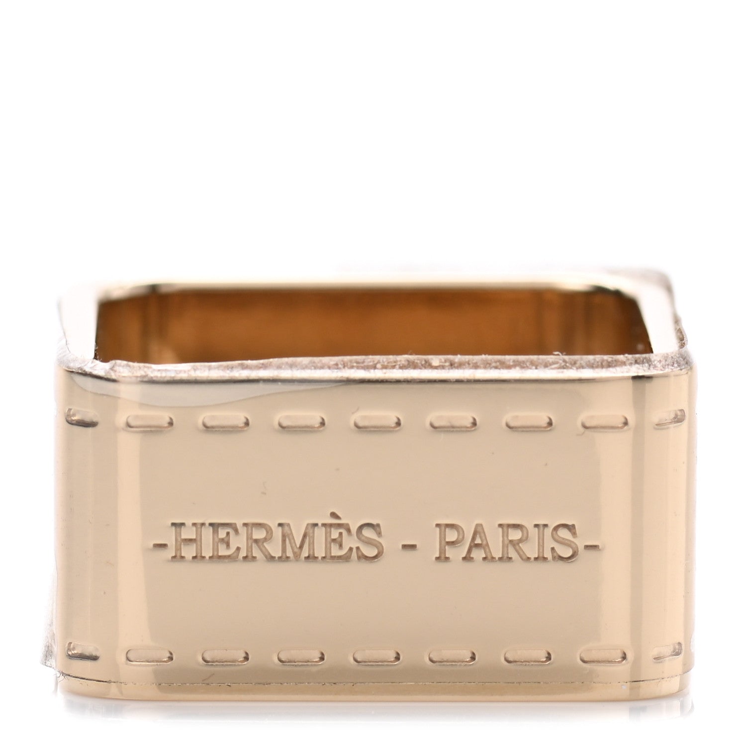 Hermes Permabrass Bolduc Scarf Ring 3 of 5