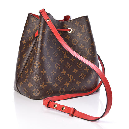 Louis Vuitton Monogram Neonoe MM Coquelicot 3 of 9
