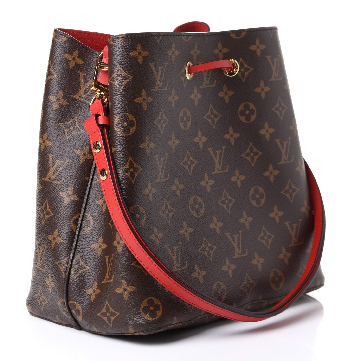 Louis Vuitton Monogram Neonoe MM Coquelicot 3 of 11