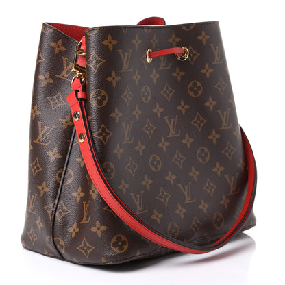 Louis Vuitton Monogram Neonoe MM Coquelicot 3 of 11
