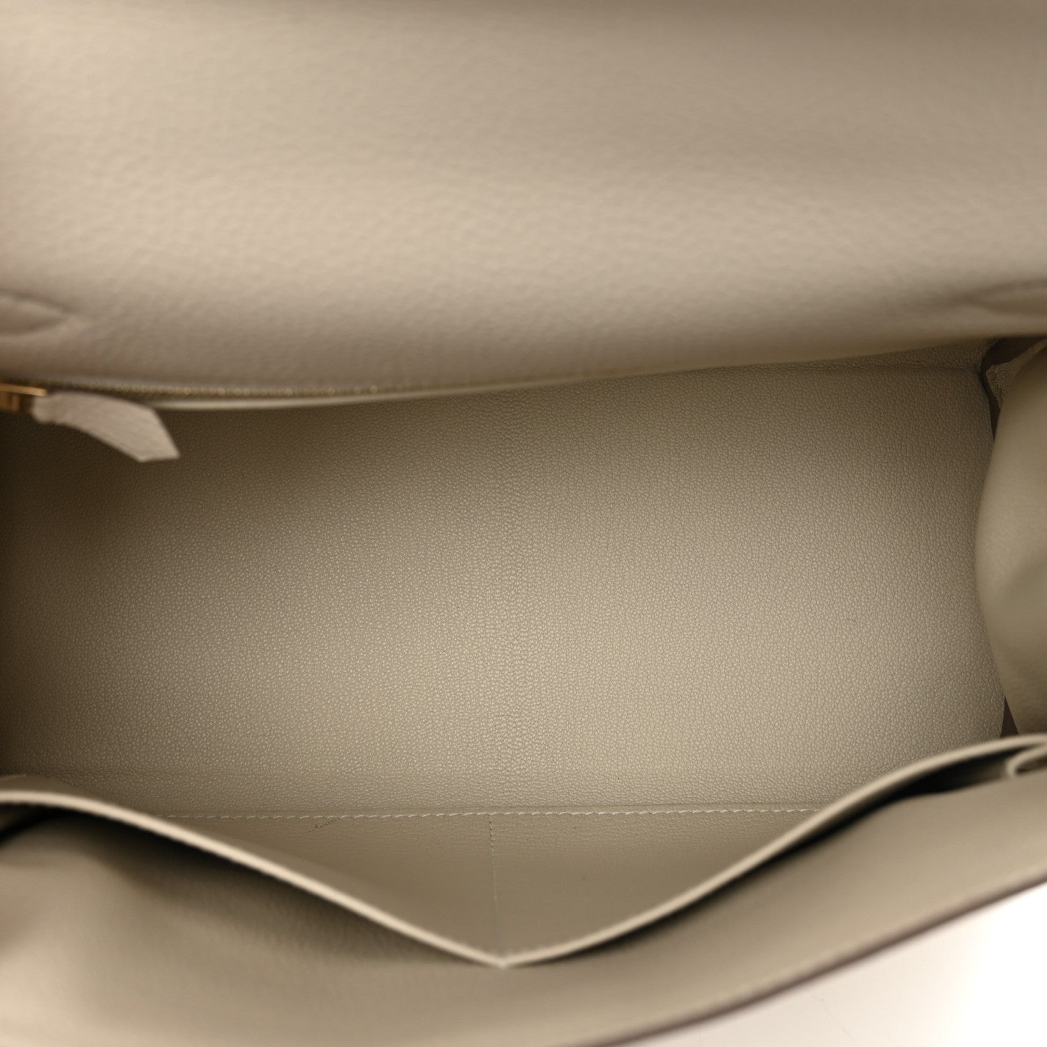 Hermes Togo Kelly Retourne 28 Craie 6 of 11
