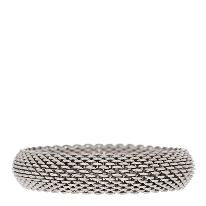 Tiffany Sterling Silver Somerset Mesh Bracelet 2 of 3