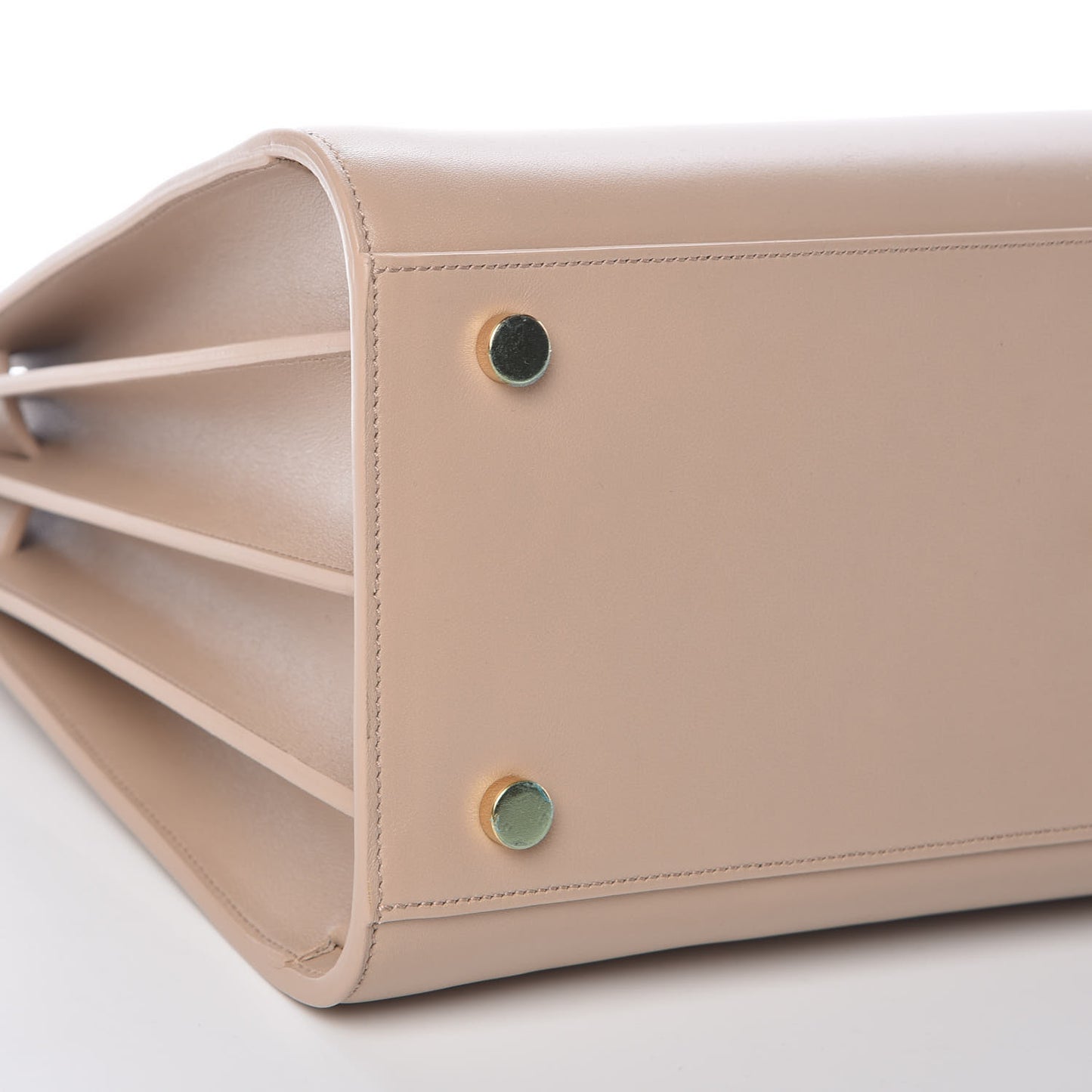 Calfskin Small Sac De Jour Dark Beige