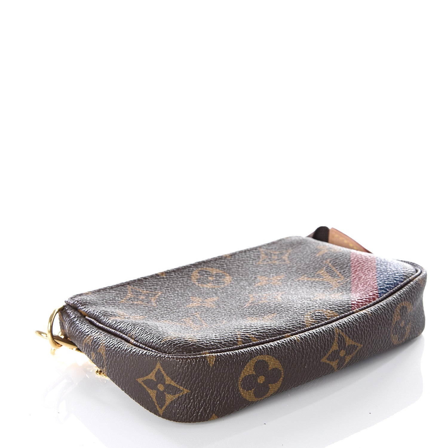 Louis Vuitton Monogram My LV Heritage Mini Pochette Accessories Rouge Blue De France 3 of 9