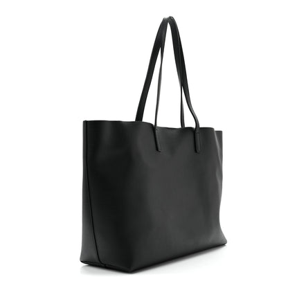 Saint Laurent Calfskin Large Shopping Tote Black 4 of 15