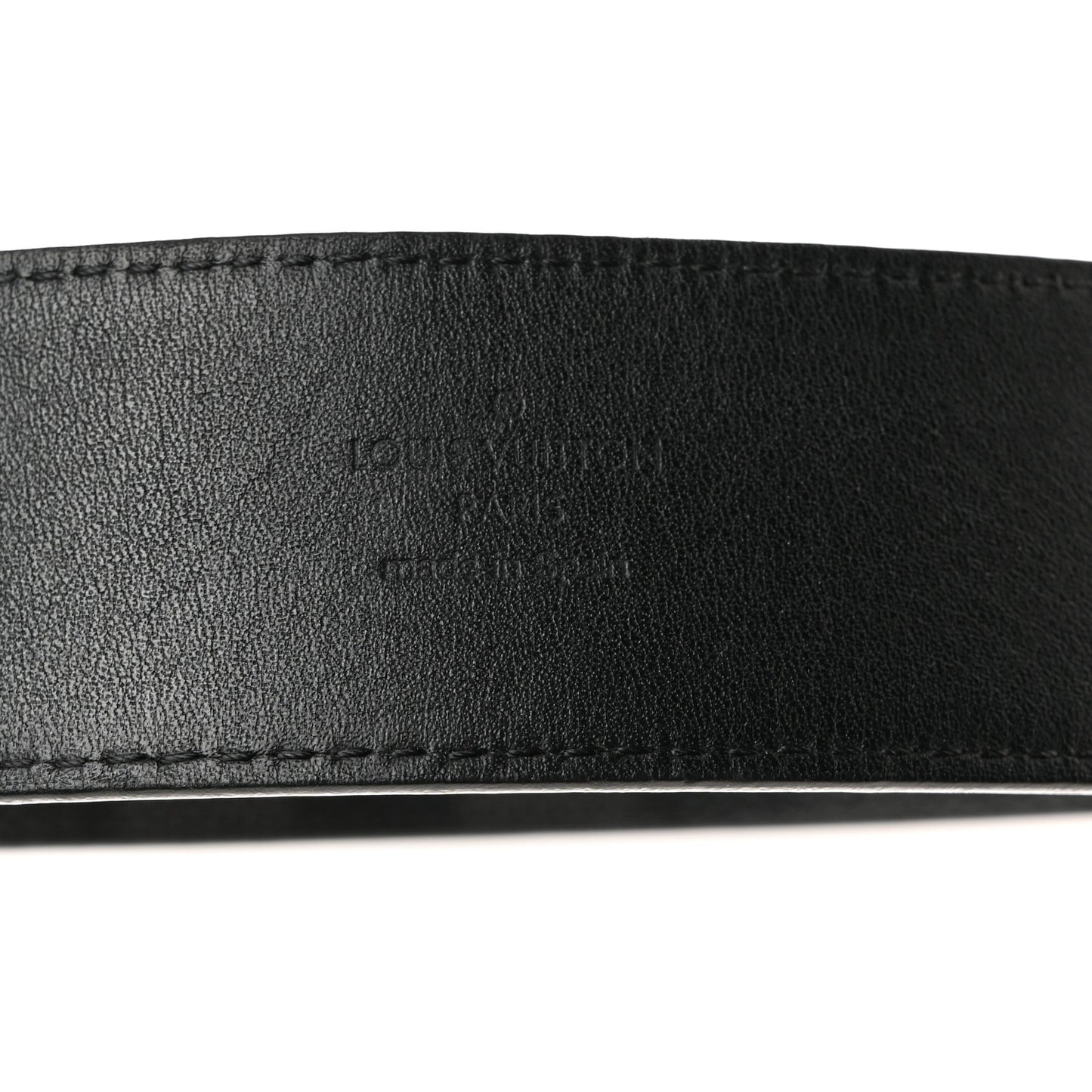 Damier Graphite 40mm LV Initiales Belt 90 36