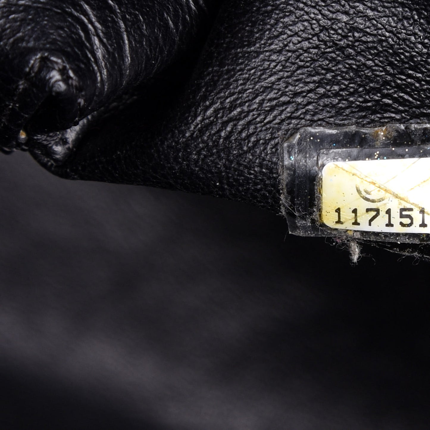 Caviar Quilted CC Timeless Bowler Black