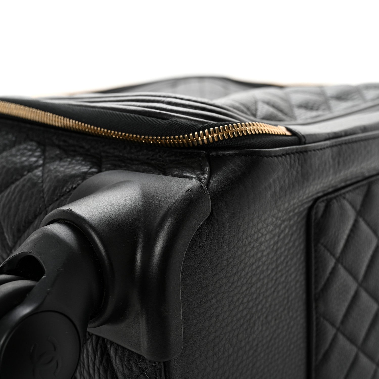 Chanel Calfskin Quilted Coco Case Trolley Black 11 of 15