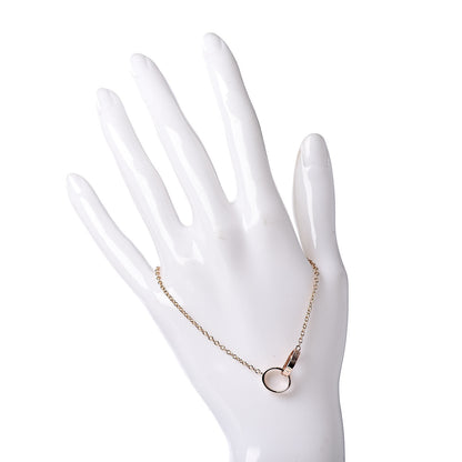 Cartier 18K Pink Gold Interlocking LOVE Bracelet 2 of 6