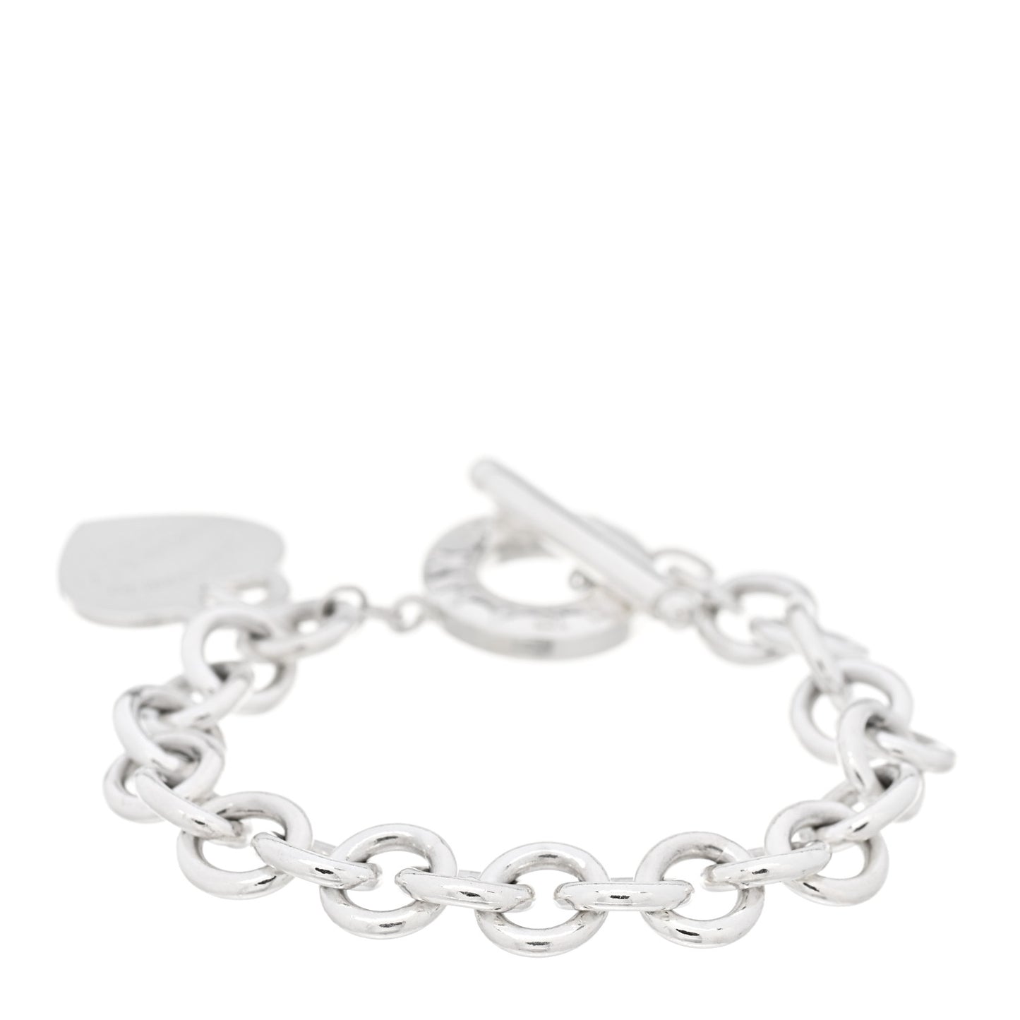 Sterling Silver Return to Tiffany Heart Tag Toggle Bracelet