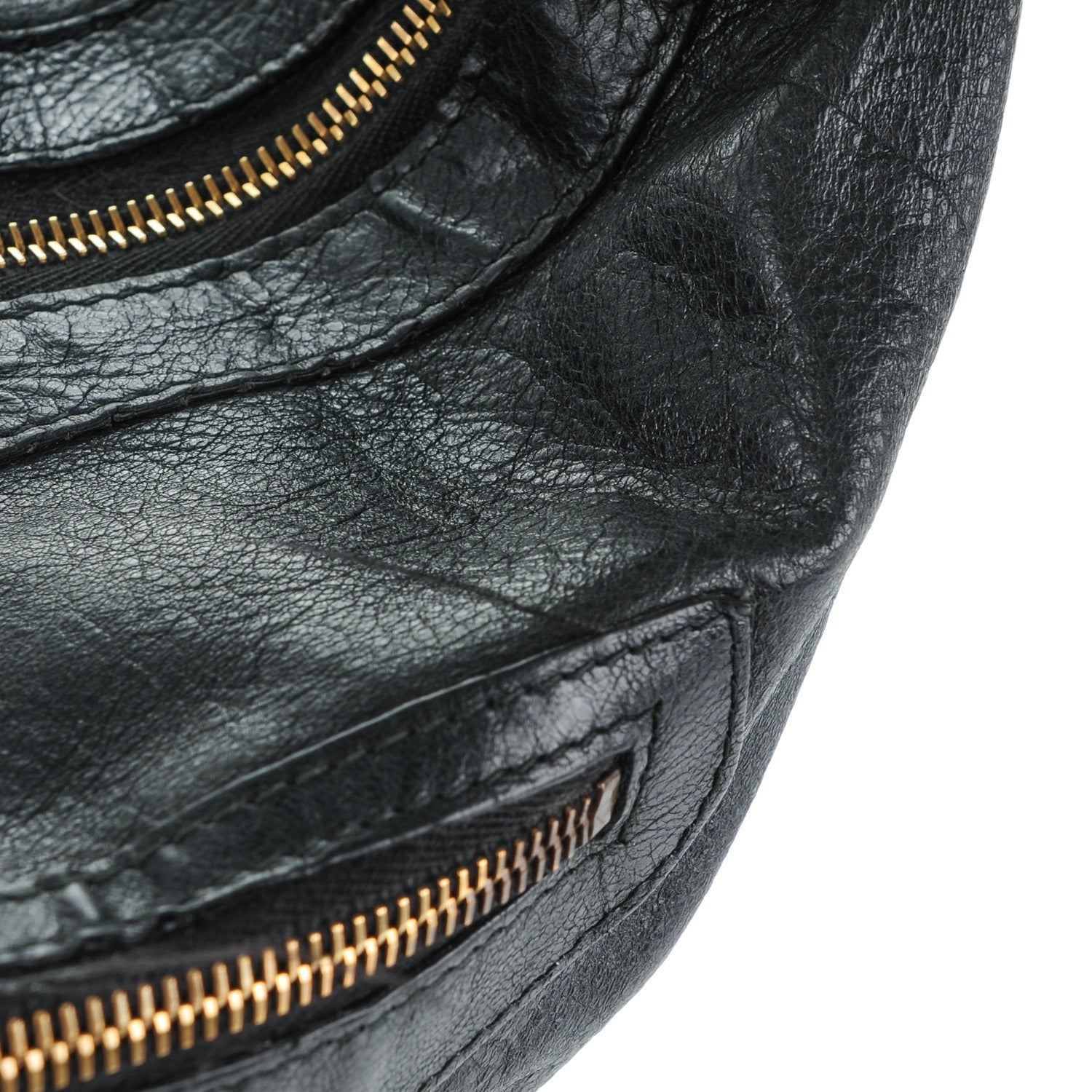 Balenciaga Agneau Classic Hardware Day Hobo Black 10 of 17