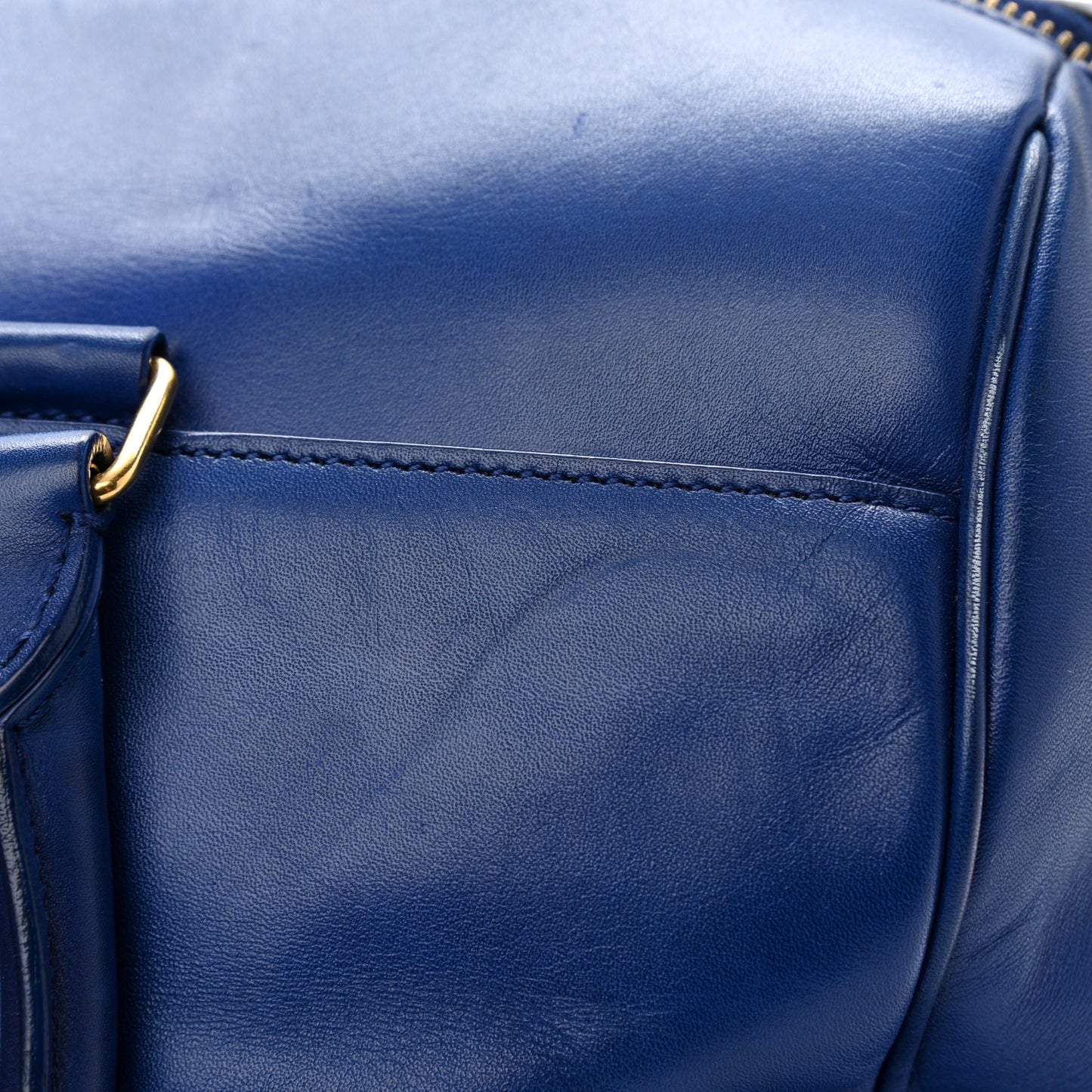Calfskin Classic Duffle 6 Blue