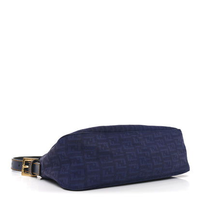 Fendi Zucchino Baguette Blue 6 of 19