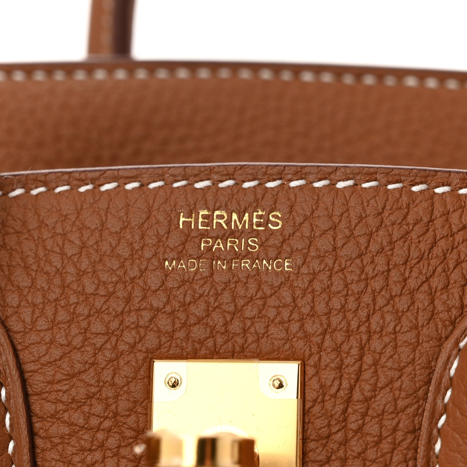 Hermes Togo Birkin 25 Gold 6 of 10