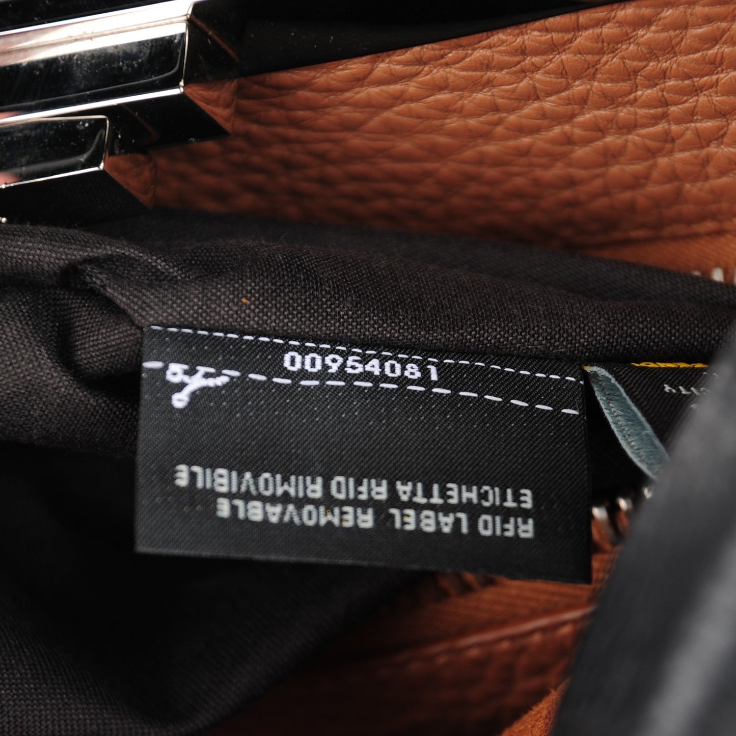 Cuoio Romano Selleria Bi-Color Medium Peekaboo Iconic Satchel Black Mou