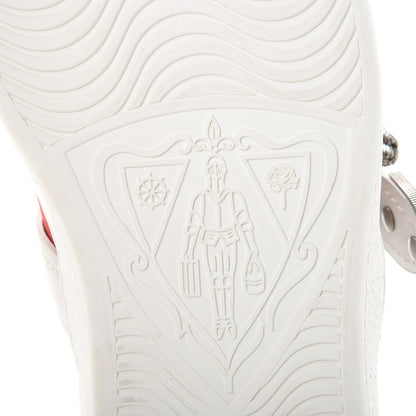 Gucci Calfskin Ayers Web Mens Dionysus Ace Sneakers 11 White 7 of 12