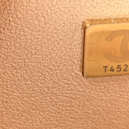 Chanel Metallic Mirror Calfskin Large Top Handle Clutch With Chain Gold 7 of 11