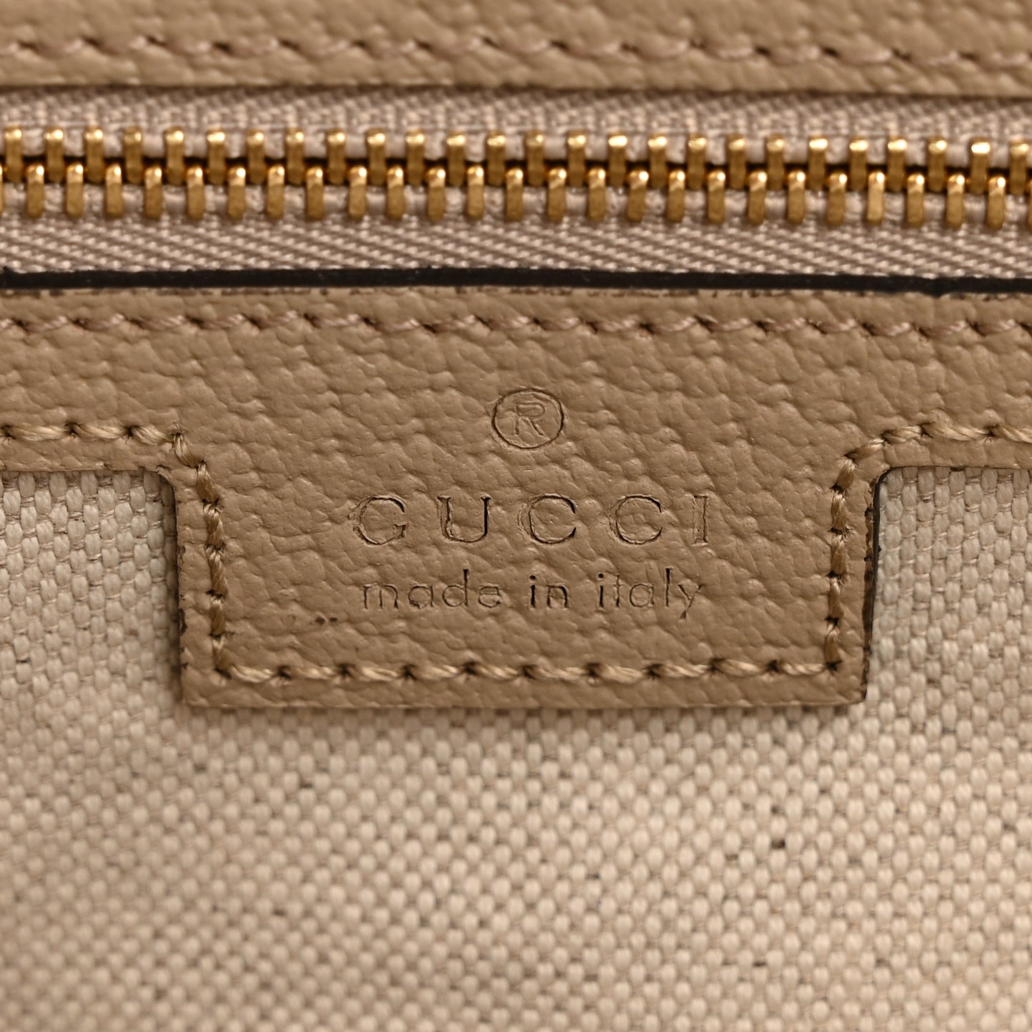 GG Supreme Monogram Textured Dollar Calfskin Web Large Ophidia Shopping Tote Beige Mystic White Oatmeal