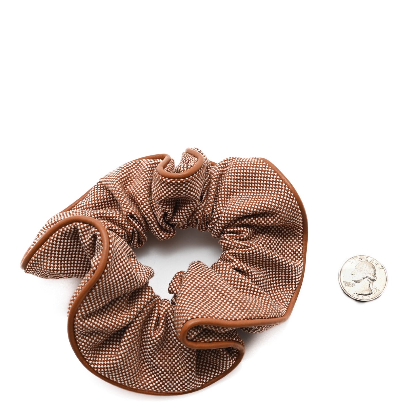H Canvas Claudia Plein Air Scrunchie Gold
