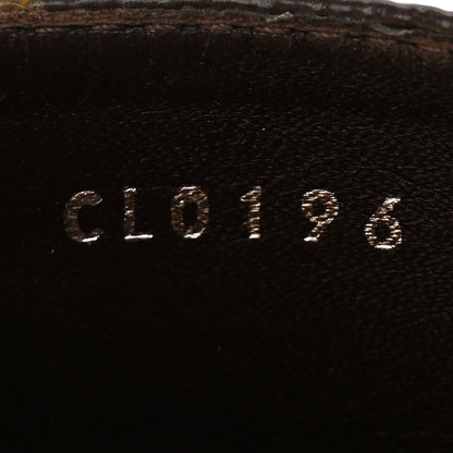 Louis Vuitton Monogram Metallic Calfskin Cottage Clog Mules 38 Brown Gold 8 of 18