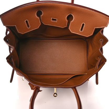Hermes Togo Birkin 35 Gold 4 of 10