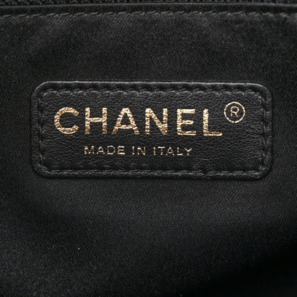 Chanel Caviar Quilted Grand Shopping Tote GST Black 6 of 11