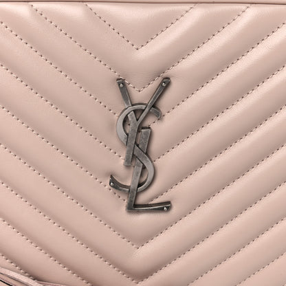 Saint Laurent Calfskin Matelasse Monogram Lou Camera Bag Nude Powder 10 of 10