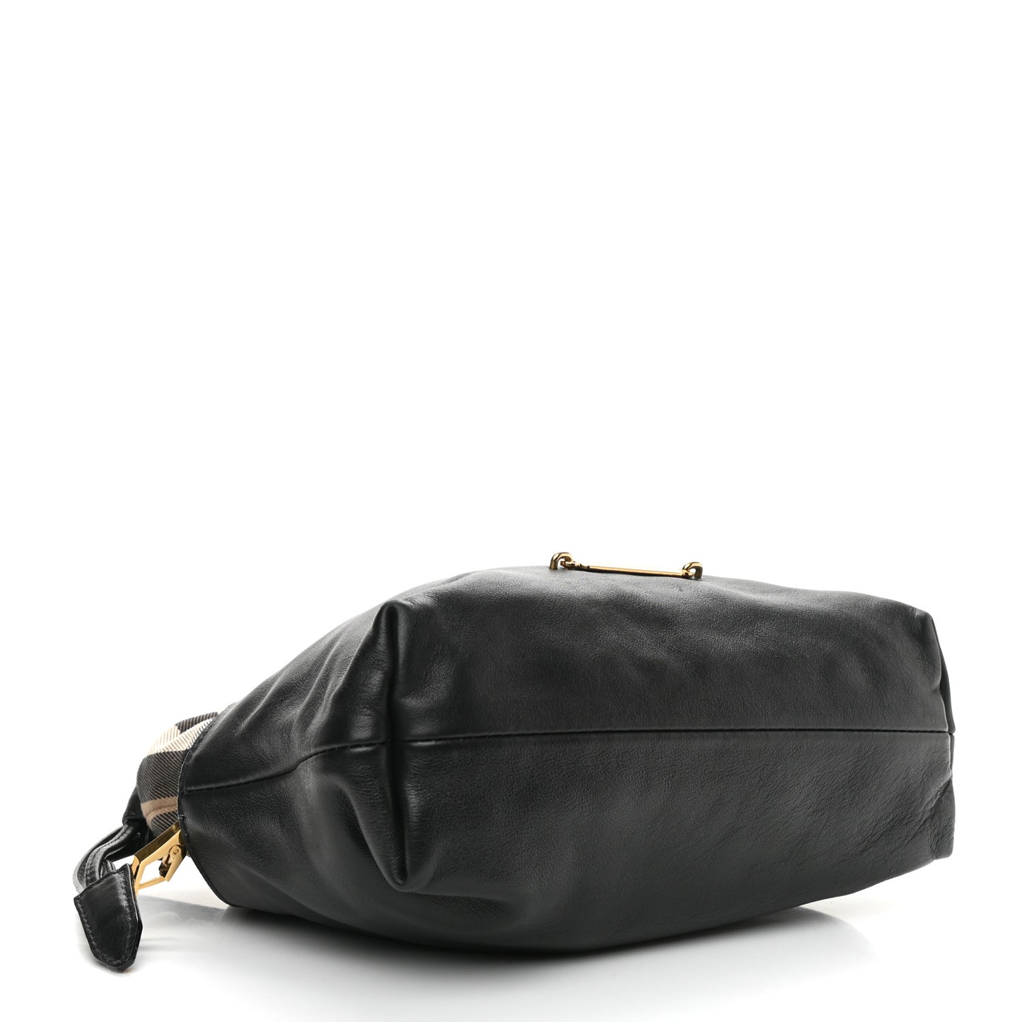 Calfskin House Check Little Crush Black
