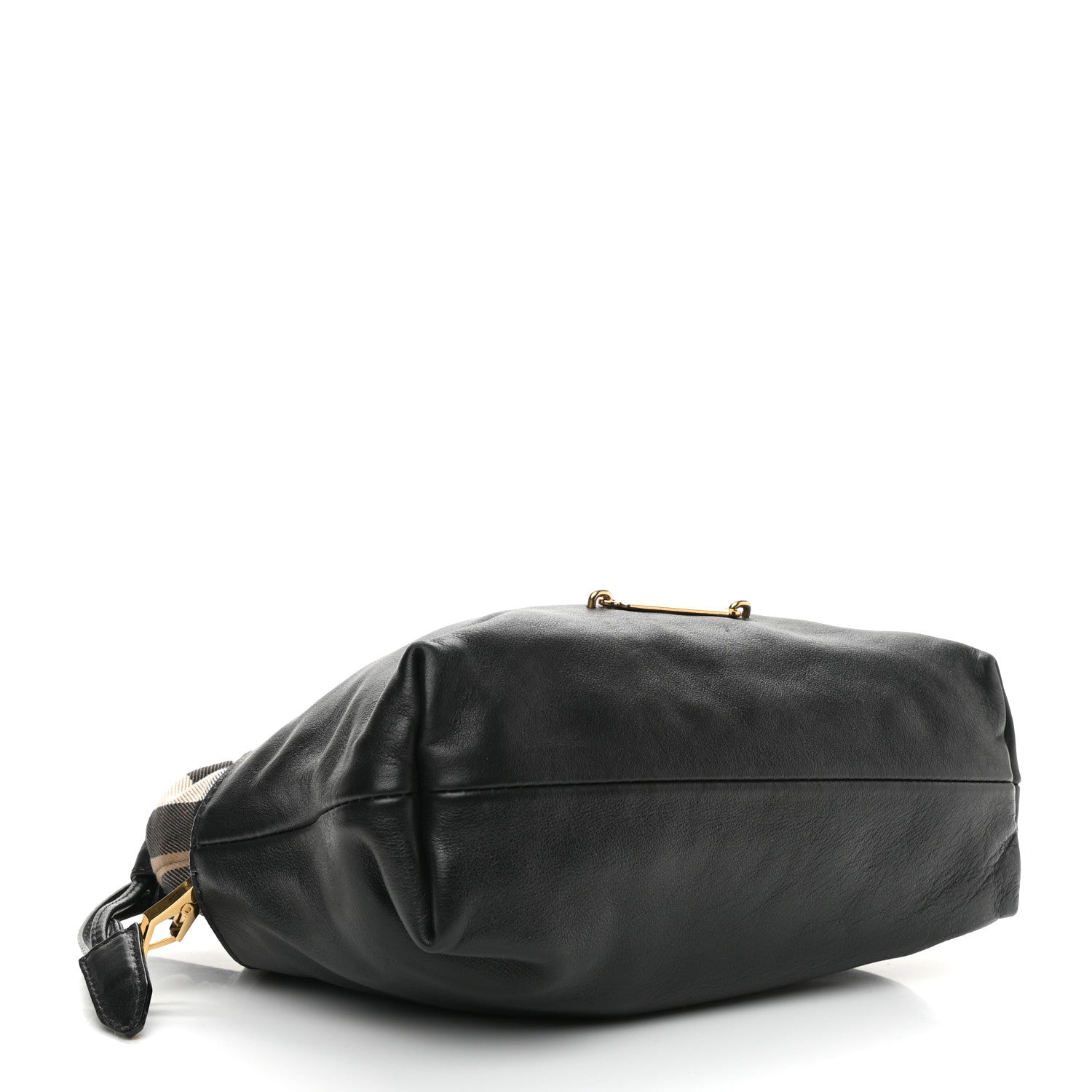Burberry Calfskin House Check Little Crush Black 4 of 13