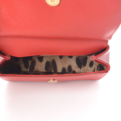 Dolce & Gabbana Dauphine Small Miss Sicily Satchel Dark Red 5 of 13