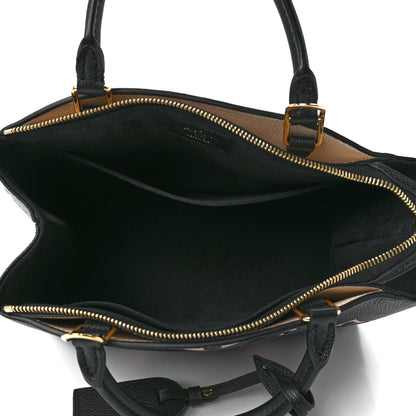 Louis Vuitton LOUIS VUITTON Empreinte Monogram Giant Petit Palais Black Beige 5 of 11