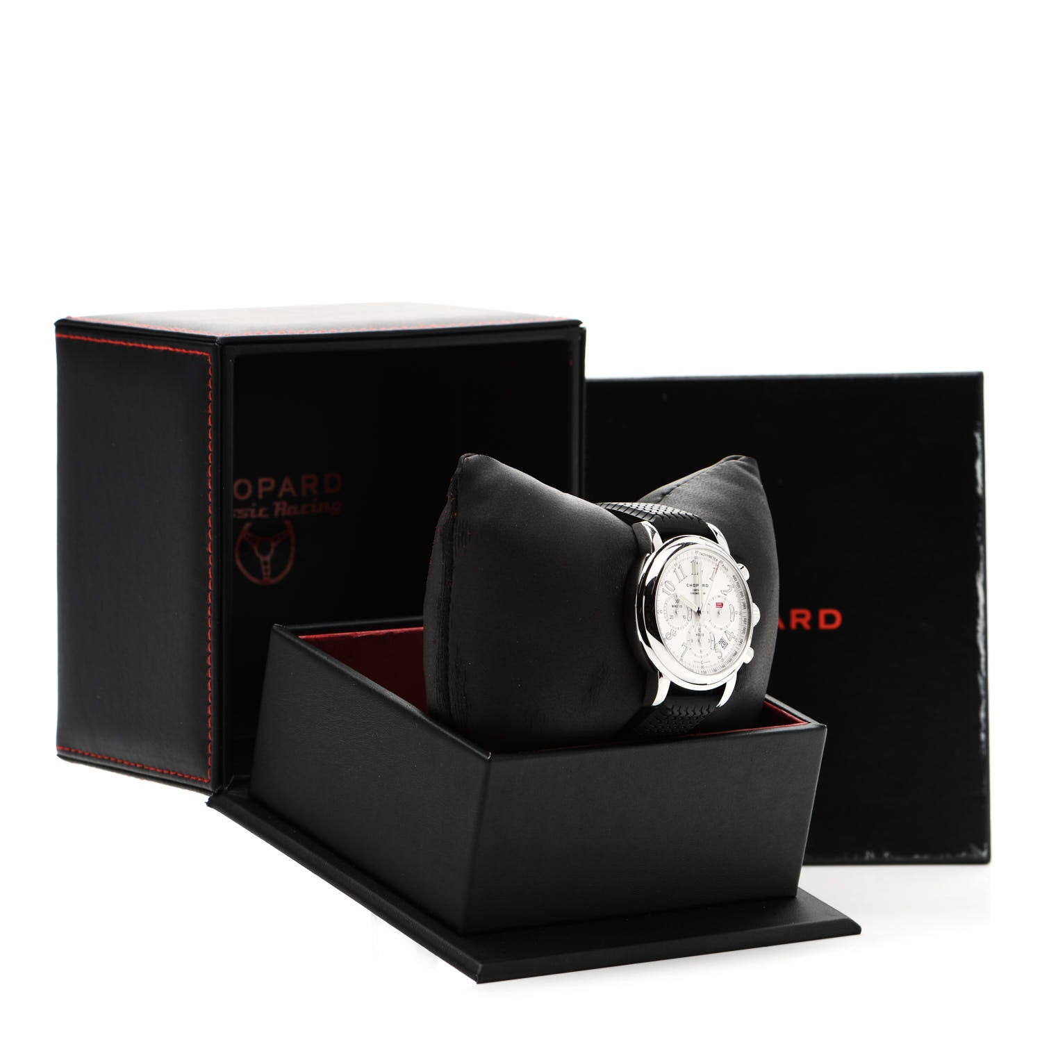 Chopard Stainless Steel Rubber 42mm 1000 Mille Miglia Chronograph Automatic Watch 7 of 7