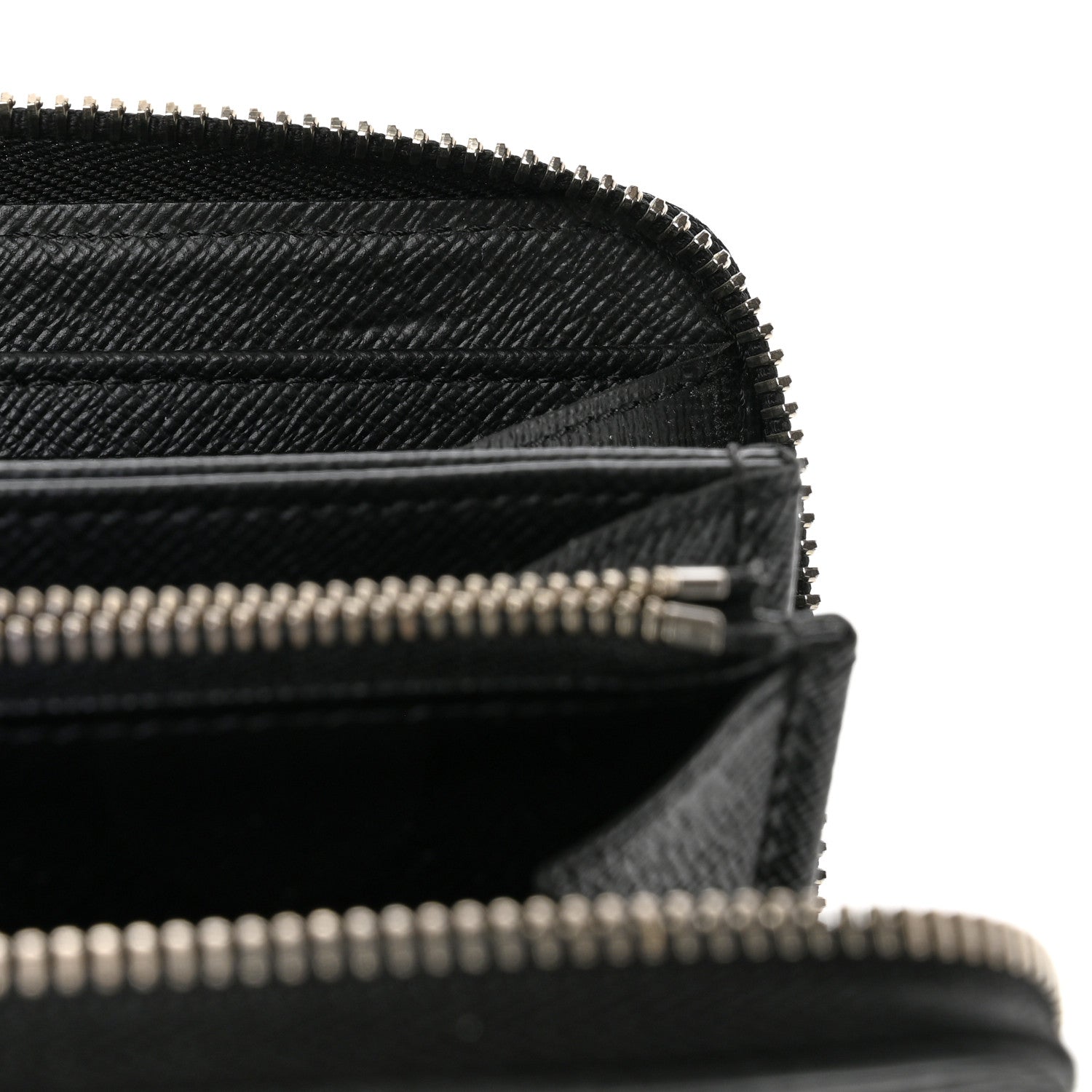 Louis Vuitton Epi Zippy Wallet Black 12 of 13