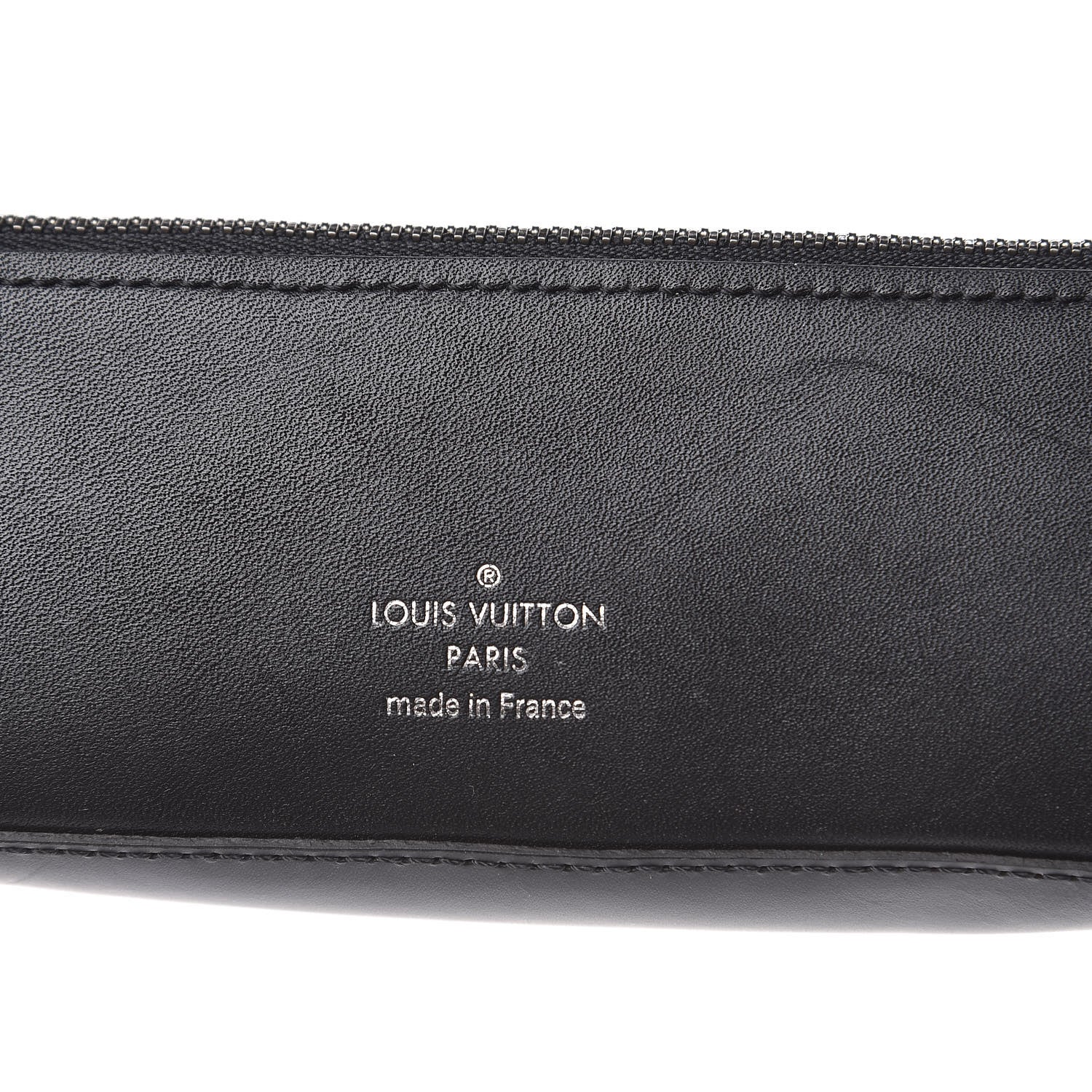 Louis Vuitton Monogram Eclipse Elizabeth Pencil Pouch Black 6 of 9