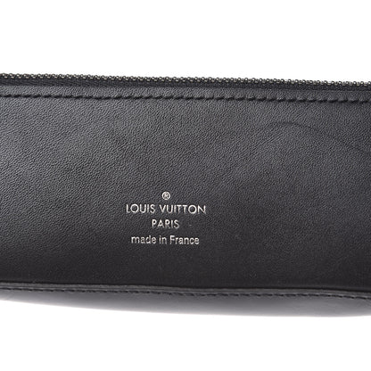 Louis Vuitton Monogram Eclipse Elizabeth Pencil Pouch Black 6 of 9