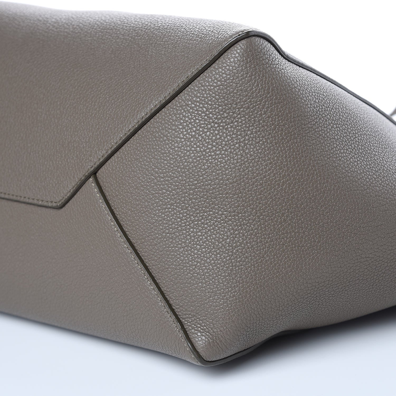 Celine Soft Grained Calfskin Small Belt Cabas Phantom Taupe 9 of 12
