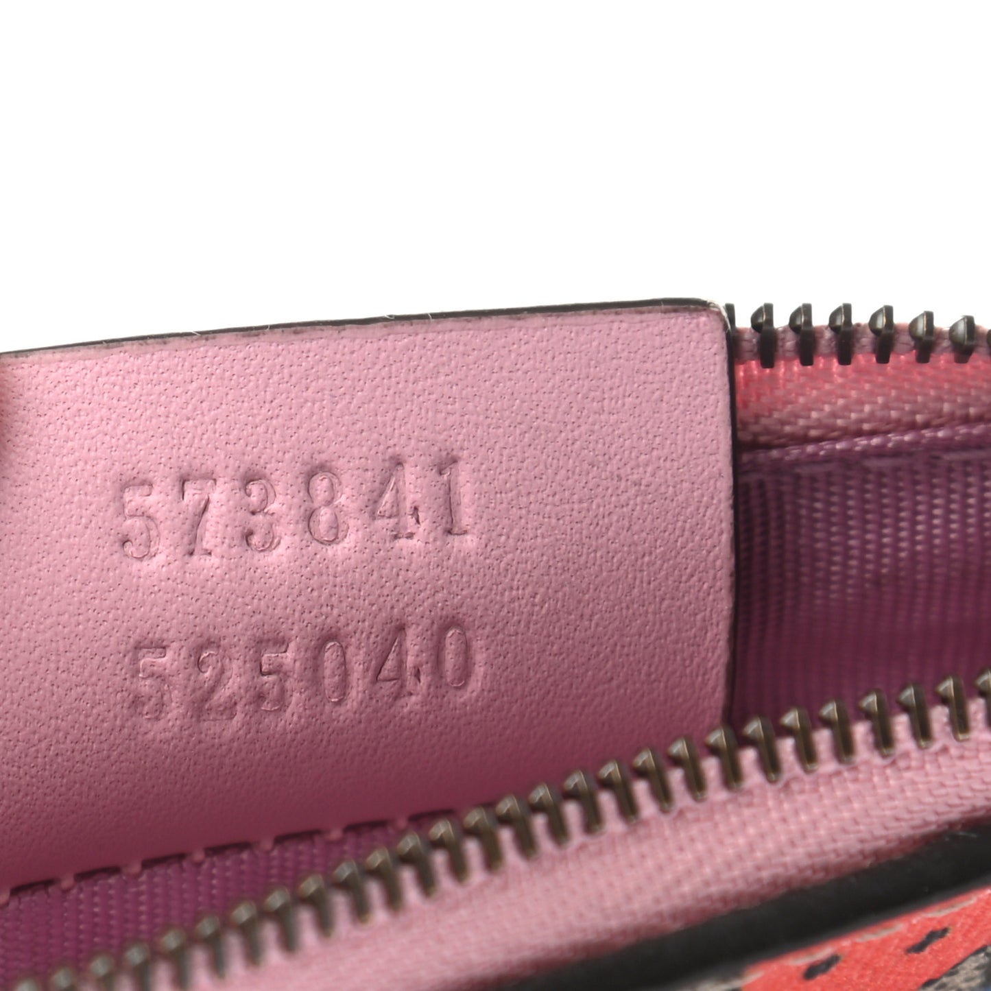 GG Supreme Monogram Strawberry Key Case